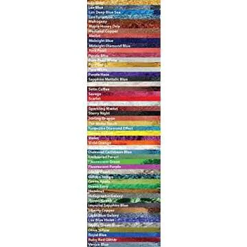 BLACK DIAMOND PIGMENTS Variety Pack 12 (10 Colors) Mica Powder Diamond Series Variety Pigment Packs (Epoxy,Paint,Color,Art)