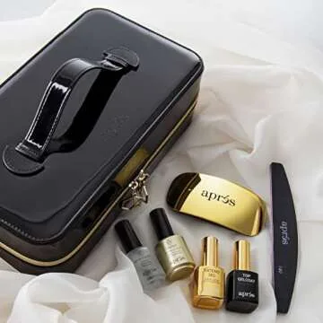 Apres Nail GEL-X Kit Professional Starter Kit & Sculpted Round Short | Included a box of tips 500 pcs | Premium Quality | 10 Sizes 0-9 | No Size 00 Included | 2022 Version