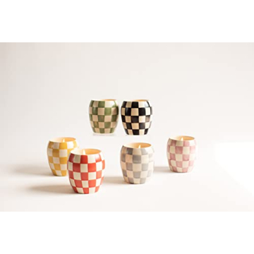 Paddywax Checkmate Artisan Hand-Poured Scented Candle, 11-Ounce, Black Fig + Olive