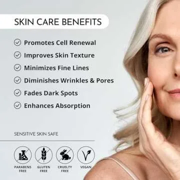 MAELOVE Night Renewer, Glycolic Acid Cream, Anti-Aging, Unscented AHA Exfoliating Night Cream, Gentle for Sensitive Skin, Researched & Manufactured in USA, Gluten-Free, 2.0 fl oz