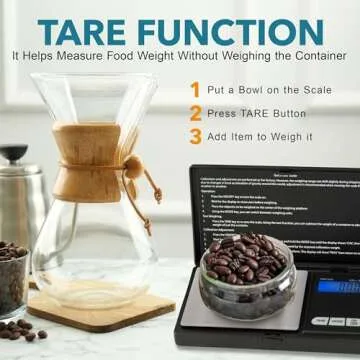 Smart Weigh Digital Pocket Gram Scale, 600g x 0.1g Digital Gram Scale, Jewelry Scale, Food Scale, Medicine Scale, Kitchen Scale Black, Battery Included