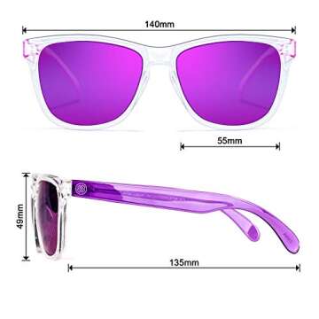 Stylish COLOSSEIN Sunglasses for Women with UV Protection