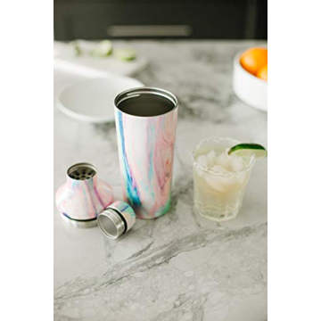 Simple Modern Cocktail Shaker Set | Insulated Steel Mixer | 20oz