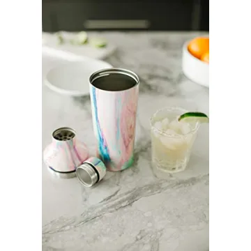 Simple Modern Cocktail Shaker Set | Insulated Steel Mixer | 20oz