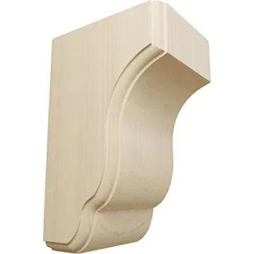 Ekena Millwork Capistrano Mission Wood Corbels - Elegant Style for Your Home