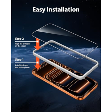 Mkeke Screen Protector for iPhone 17 Pro - Premium Protection