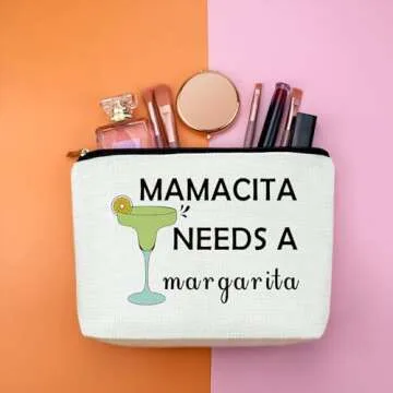 Margarita Lover Gift Makeup Bag - Perfect for Parties & Travels