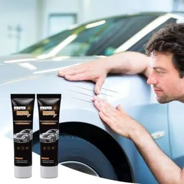 2025 Upgrade Nano Sparkle Cloth Car Scratch Remover, New Car Scratch Repair Paste, Magic Nano Cleaning Cloth Scratch Remover for Deep Scratch Repair-drakblack