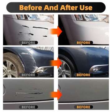 2025 Upgrade Nano Sparkle Cloth Car Scratch Remover, New Car Scratch Repair Paste, Magic Nano Cleaning Cloth Scratch Remover for Deep Scratch Repair-drakblack