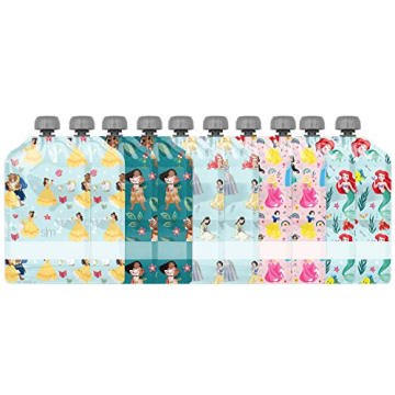 Simple Modern Disney Reusable Food Pouches for Toddlers