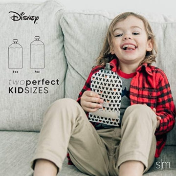 Simple Modern Disney Reusable Food Pouches for Toddlers