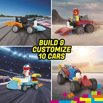 KLUTZ Lego Race Cars STEM Kit for Creative Builders
