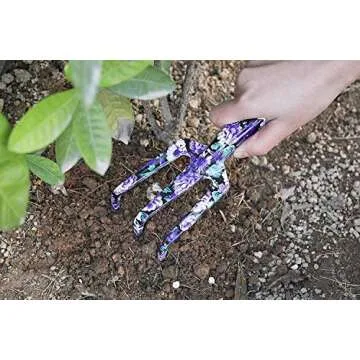 FLORA GUARD 3 Piece Aluminum Garden Tool Set for Gardeners