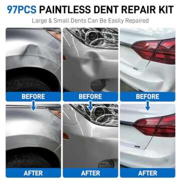 97pcs Dent Puller Kit - Complete Paintless Dent Repair Kit
