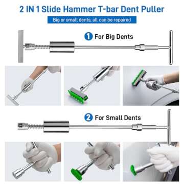 97pcs Car Dent Puller Kit for Easy Dent Removal