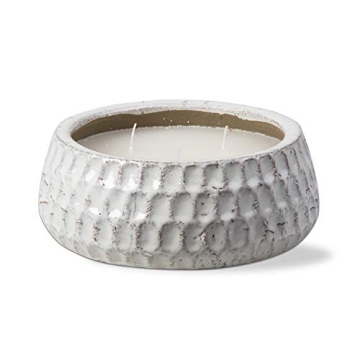 TAG White Citronella Pot Large Candle for Outdoor Use