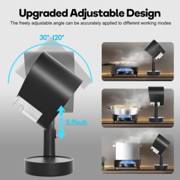 Portable Range Hood for Indoor Cooking with 3 Speeds