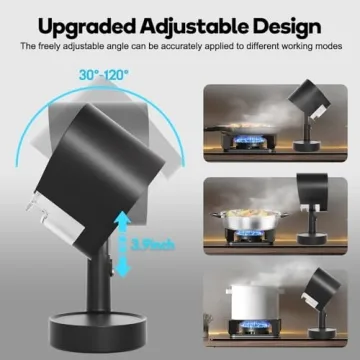 Portable Range Hood for Indoor Cooking with 3 Speeds