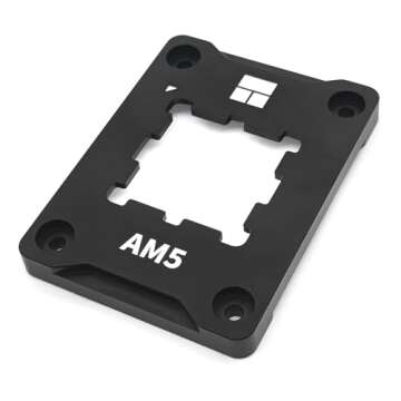 Thermalright AM5 CPU Contact Frame V2 for Secure Frame Kit Anti-Bending Buckle Black