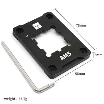 Thermalright AM5 CPU Contact Frame V2 for Secure Frame Kit Anti-Bending Buckle Black