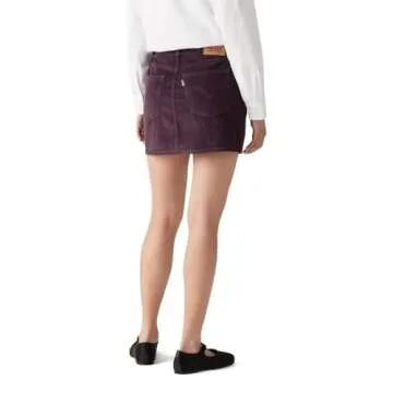 Levi's Icon Skirt in Plum Perfect - Stylish Summer Essential