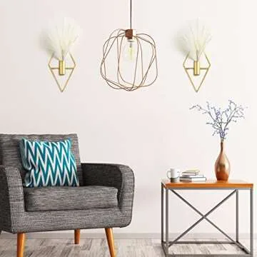 Peryiter Boho Wall Decor Hanging Planters Art