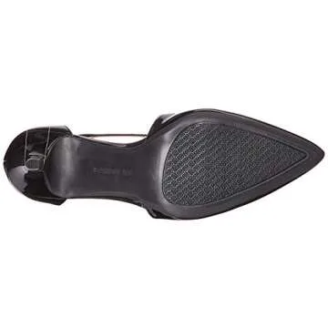 Bandolino Zeffer Pump: Stylish Black Patent Heels for Women