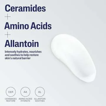 Cetaphil Intensive Healing Lotion with Ceramides 16 Oz For Dry, Rough, Flaky Sensitive Skin 24-Hour Hydration Fragrance, Paraben & Gluten Free