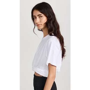 A.L.C. Women's Mimi Tee - Lightweight Jersey Comfort