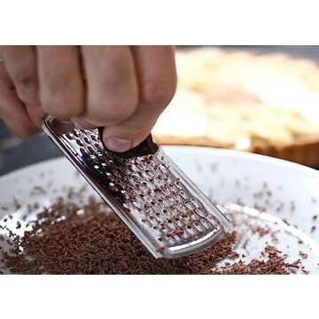 ALLTOP Food Graters for Cheese,Nutmeg,Potato,Ginger and Garlic,Cirtrus,Hand-held Stainless Steel Zester for Kitchen - Pro Multi-purpose Gadgets,Set of 3 Grinders