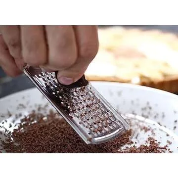 ALLTOP Food Graters for Cheese,Nutmeg,Potato,Ginger and Garlic,Cirtrus,Hand-held Stainless Steel Zester for Kitchen - Pro Multi-purpose Gadgets,Set of 3 Grinders