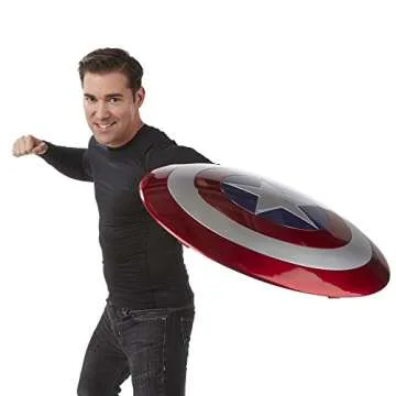 Avengers Legends Captain America Shield Replica - Full-Size Design