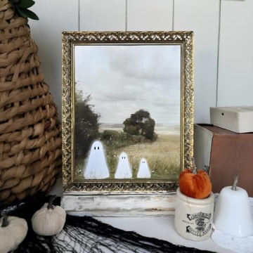 Waschbar Ghost Decor - Vintage Halloween Wall Art Prints