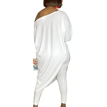 Stylish MESLIMA Women's Casual 2 Piece Outfit - Comfort & Chic