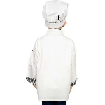Custom Child Chef Halloween Costume - Hat & Jacket