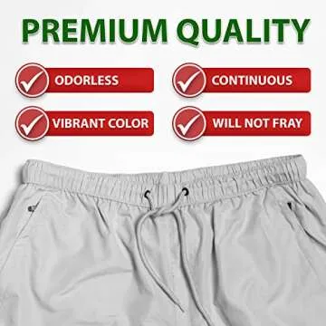 Mandala Crafts 50 Yards Natural Soft Drawstring Cord