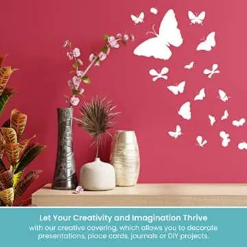 Con-Tact Brand Creative Covering, Self-Adhesive Shelf Liner, Multi-Purpose Vinyl Roll, Easy to Use and Apply, 18'' x 20', White