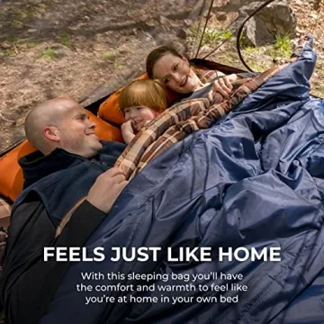 TETON Sports Mammoth Queen Size Sleeping Bag for All
