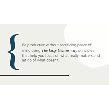 The Lazy Genius Way for Simplified Productivity and Joyful Living