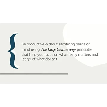 The Lazy Genius Way for Simplified Productivity and Joyful Living