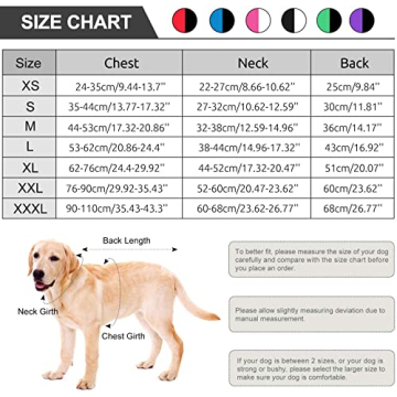 Dog Winter Coat Warm Waterproof Reversible for All Breeds