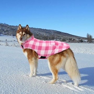 Dog Winter Coat Warm Waterproof Reversible for All Breeds