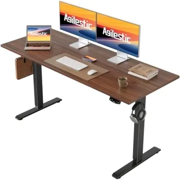 Agilestic Electric Standing Desk - Ergonomic & Height Adjustable for Home Office