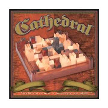 Cathedral Wood Strategy Tabletop Game Classic for All Ages