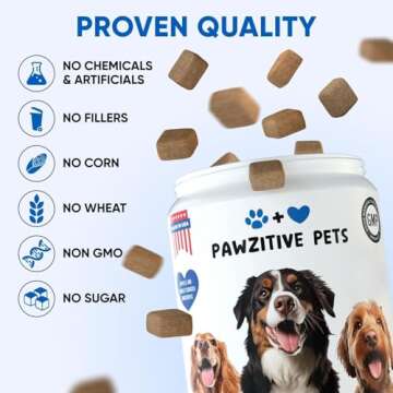 Skin & Coat Supplement for Dogs with Omega 3 Fish Oil