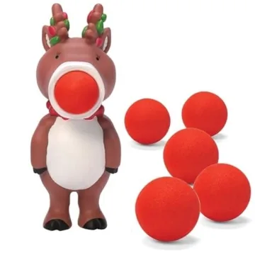 Hog Wild Reindeer Ball Popper Toy - Fun for Kids