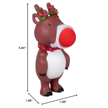 Hog Wild Reindeer Ball Popper Toy - Fun for Kids