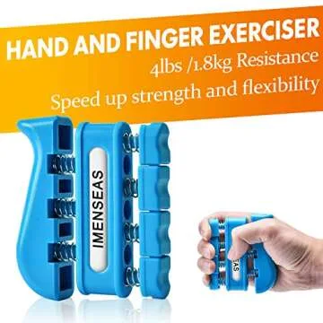 IMENSEAS Adjustable Grip Strength Trainer 7 Pack Set