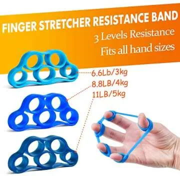 IMENSEAS Adjustable Grip Strength Trainer 7 Pack Set