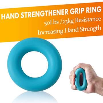 IMENSEAS Adjustable Grip Strength Trainer 7 Pack Set